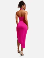 Twist Front Bodycon Dress - Image 3