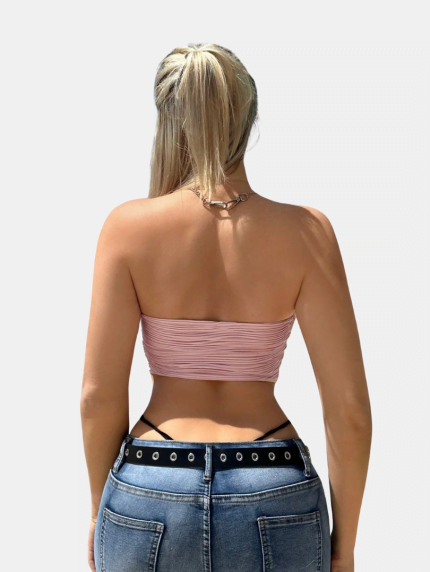 Chain Detail Asymmetrical Top (Back)